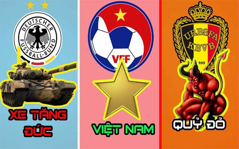 Tổng hợp biệt danh của các đội bóng quốc : Ý nghĩa và nguồn gốc